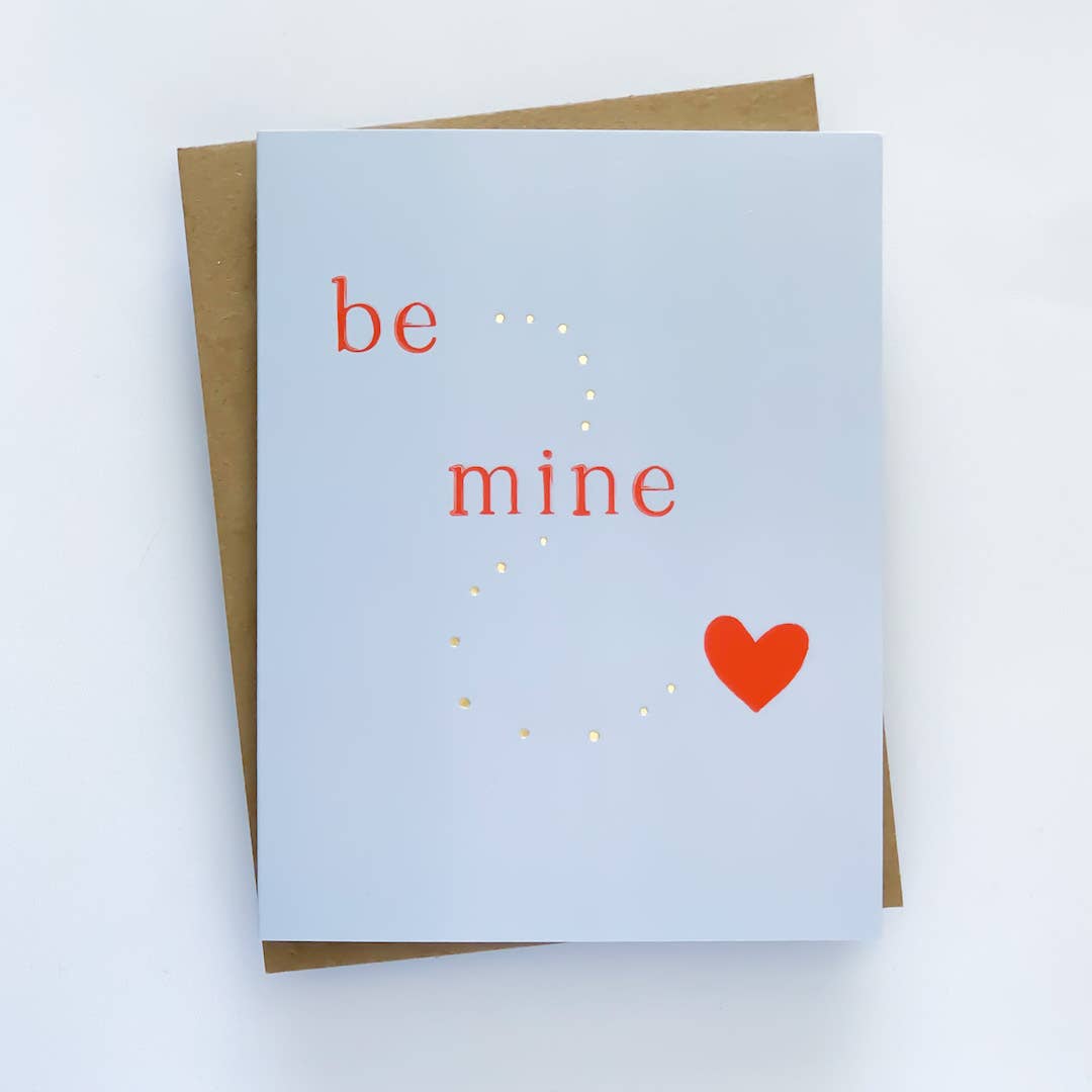 Be Mine Valentine Card