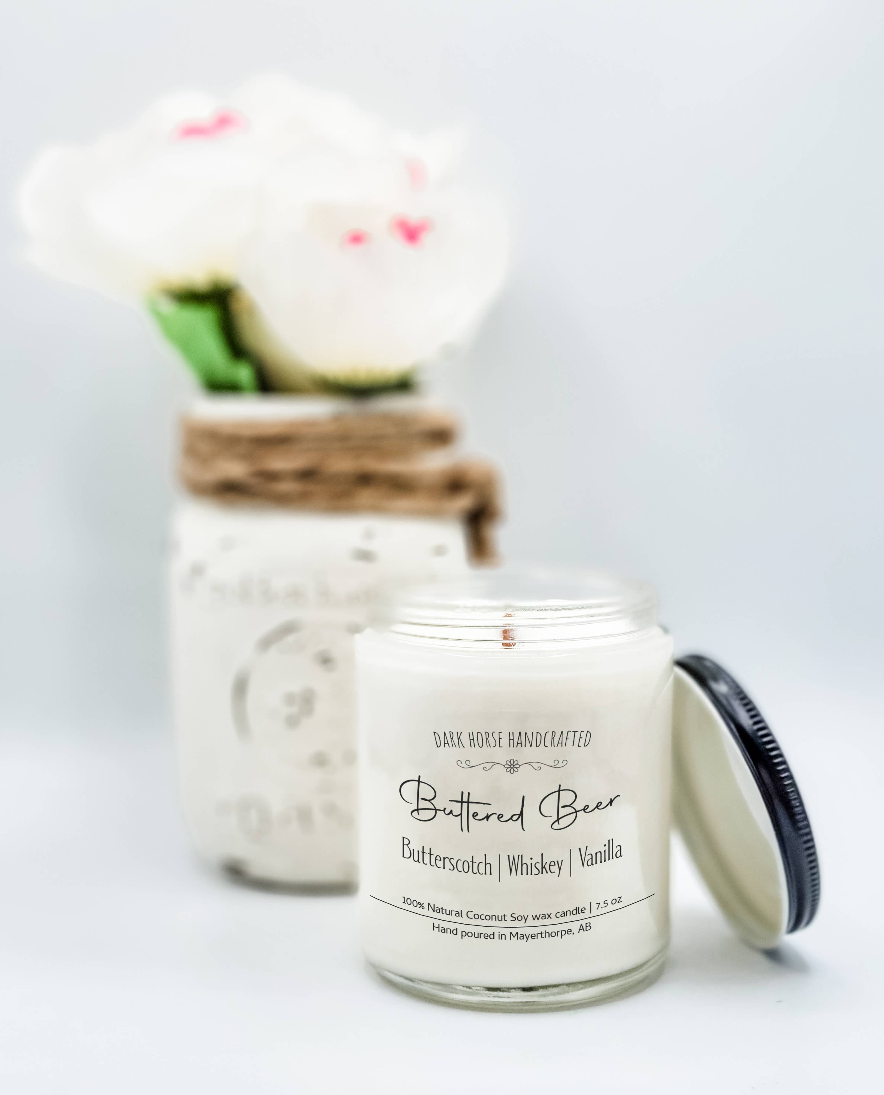 Buttered Beer - 100 % Natural Coconut Soy Candle