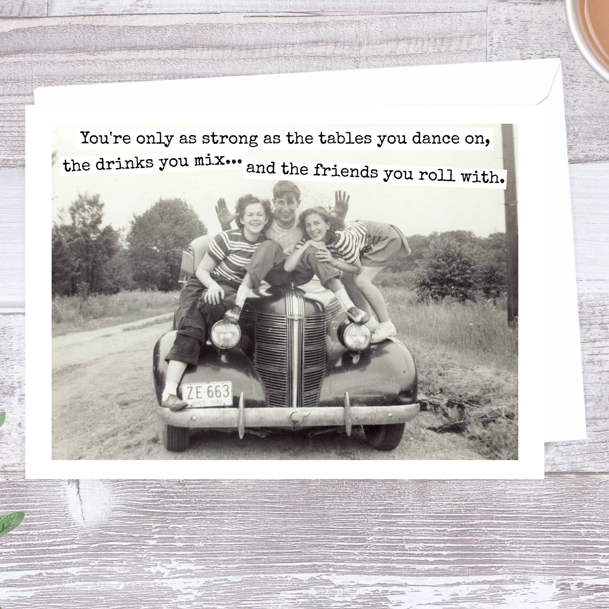 You're Only As Strong As The... Everyday Card. 436