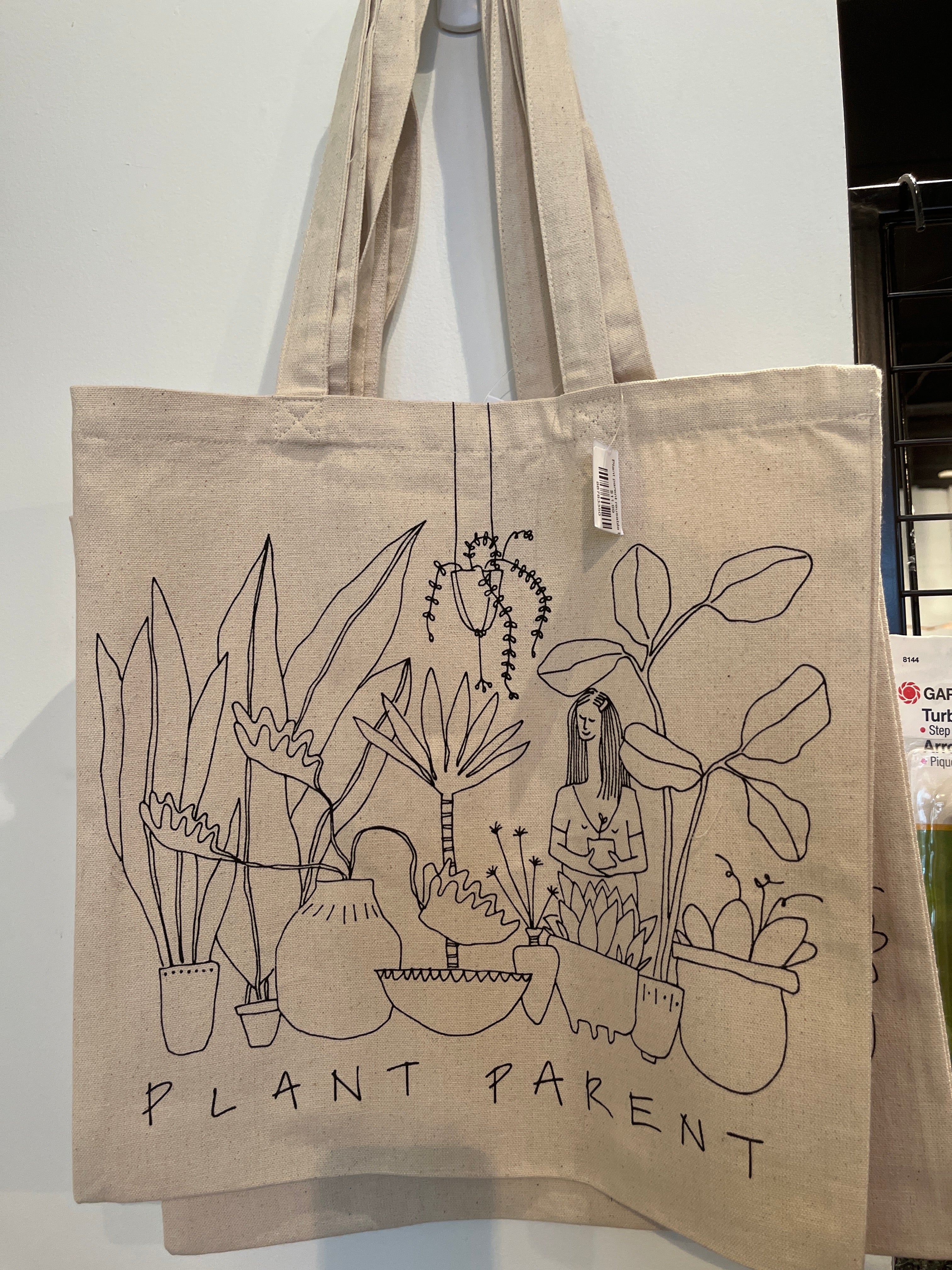 Plant parent reusable bag
